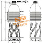 Высокоскоростная Semi автоматическая бутылка ЛЮБИМЦА машины прессформы 16KW дуновения простирания
